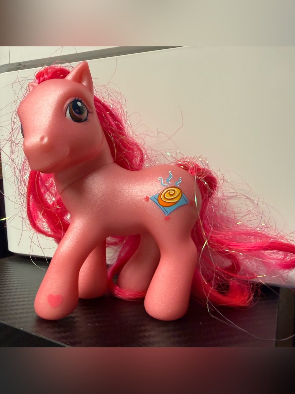 Vintage 2004 My Little Pony G3 Cinnamon Breeze Tinsel Hair Hasbro